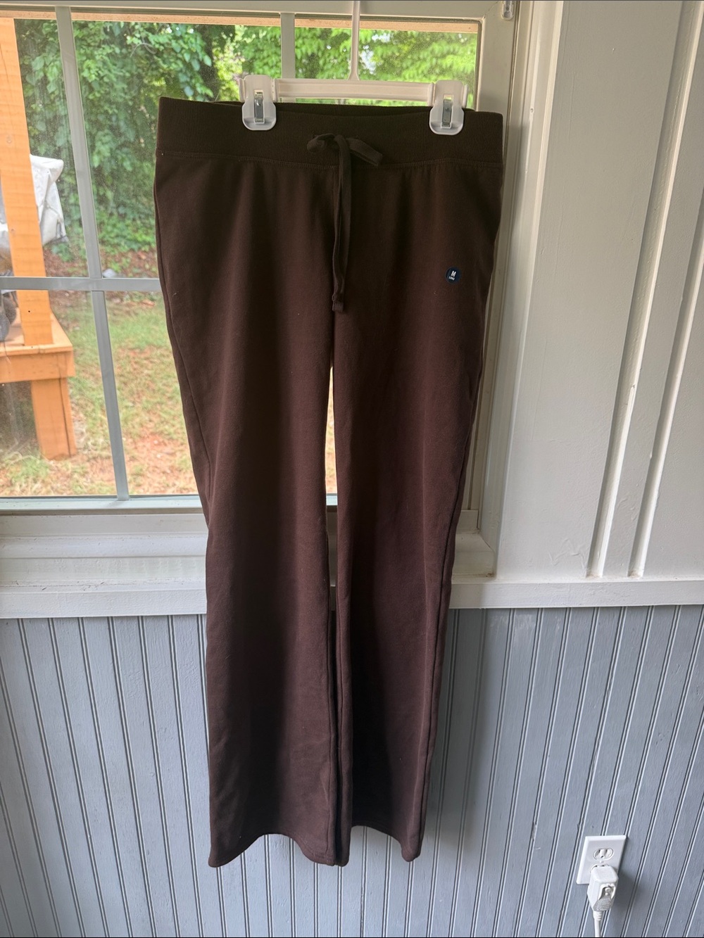 Hollister Brown Wide-Leg Lounge Pants